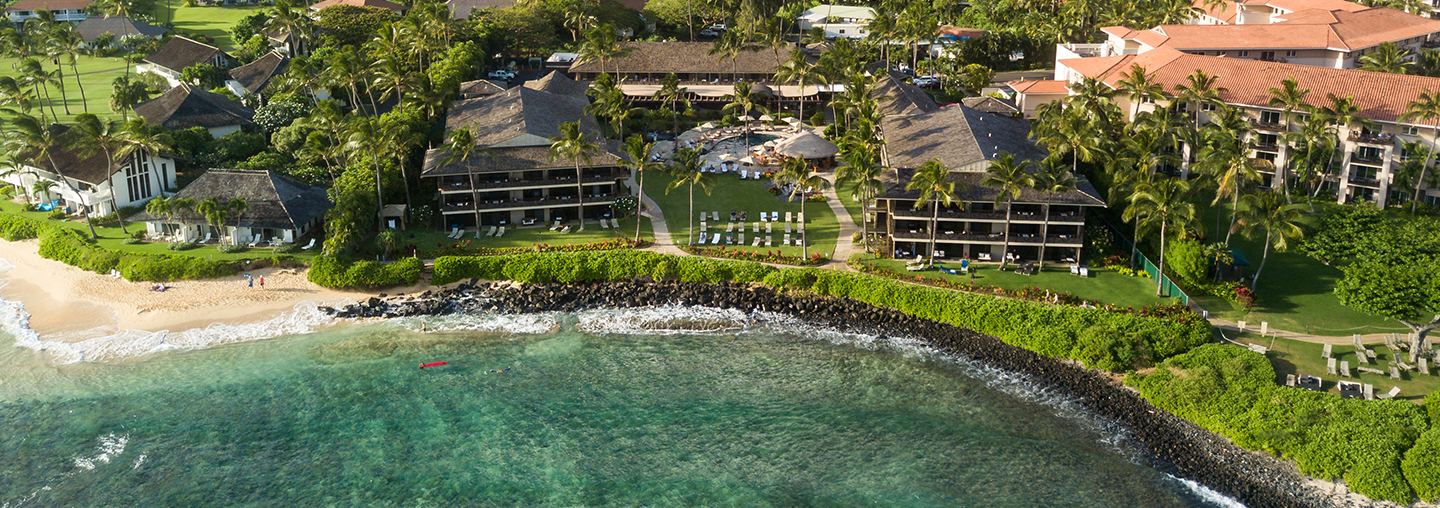 Ko'a Kea Resort Aerial View