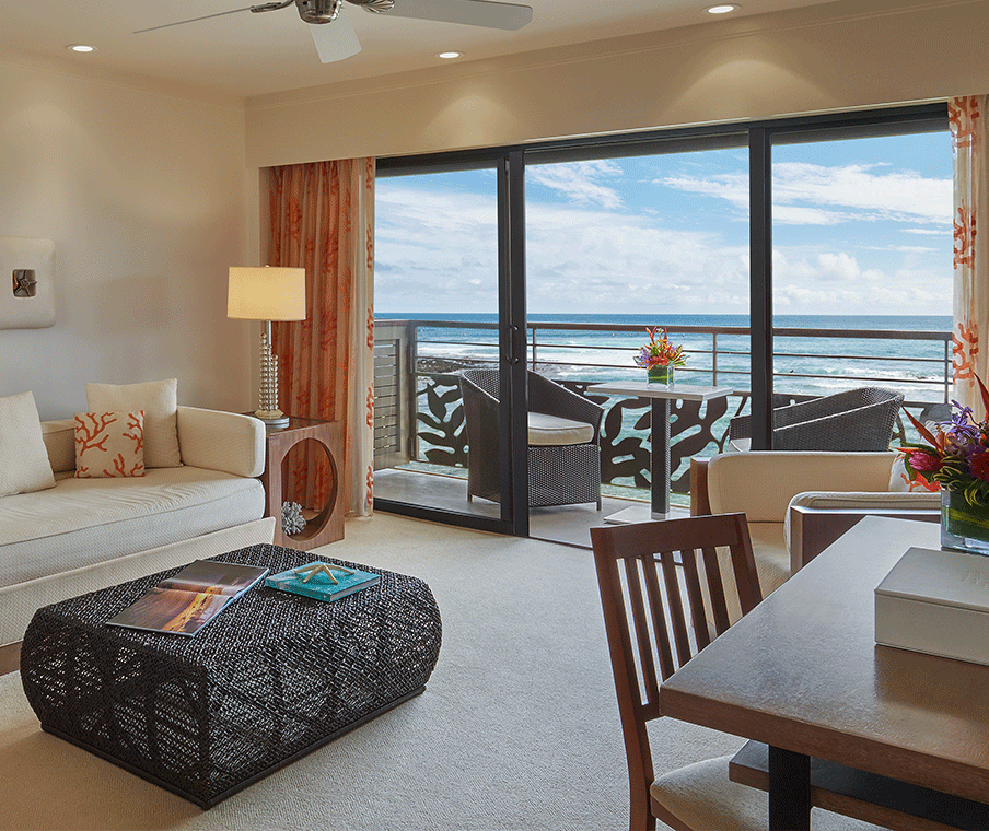 Oceanfront Kauai Suite