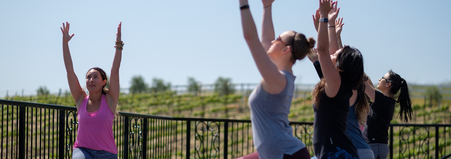 Wellness Wednesdays With Yoga in the Vineyards