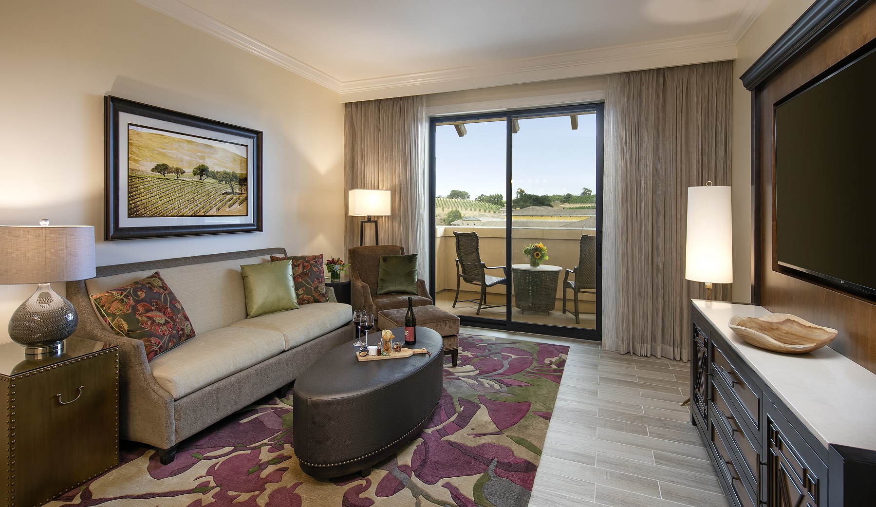 Napa Hotel Room With Balcony