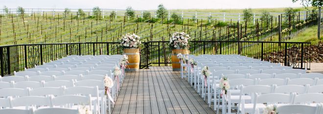 Mobile: Vineyard Deck Wedding at The Meritage Resort and Spa