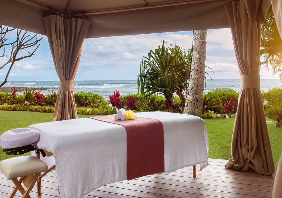 Spa Cabana on the Beach