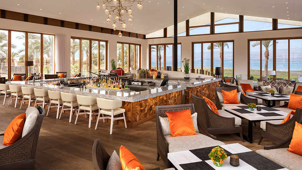 The Setai Sea of Galilee lounge bar